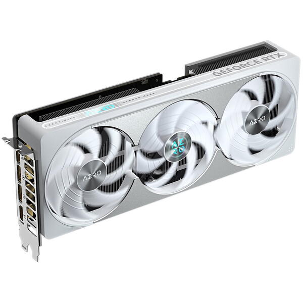 Placa video Gigabyte GeForce RTX 5080 AERO OC SFF 16GB GDDR7 256 Bit DLSS 4.0