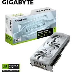 Placa video Gigabyte GeForce RTX 5070 Ti EAGLE OC ICE SFF 16GB GDDR7 256 Bit DLSS 4.0