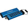 Memorie USB Kingston IronKey Keypad 200C 128GB USB-C