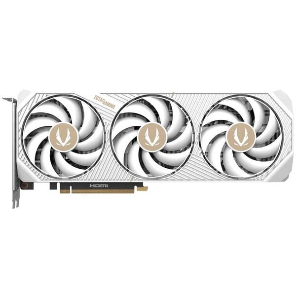 Placa video Zotac GeForce RTX 5070 AMP White 12GB GDDR7 192 Bit DLSS 4.0