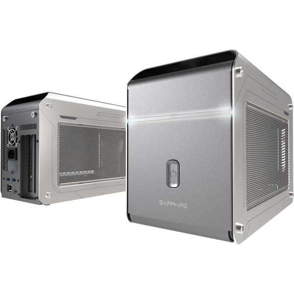 Placa video Sapphire GearBox 500 AMD Radeon RX 6600 XT PULSE 8GB, GDDR6, 128bit, Externa Thunderbolt 3