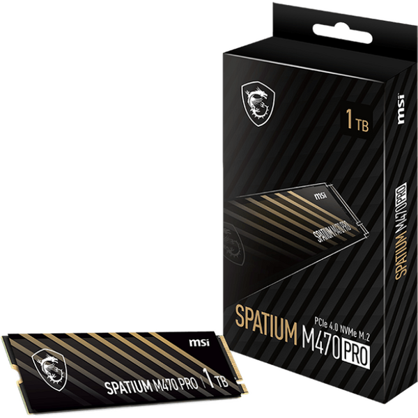 SSD MSI Spatium M470 Pro 1 TB, PCI Express 4.0 x4, M.2 2280