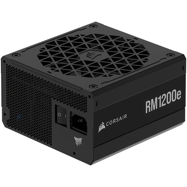 Sursa Corsair RM1200e 80+ Gold 1200W, Full Modulara, Negru