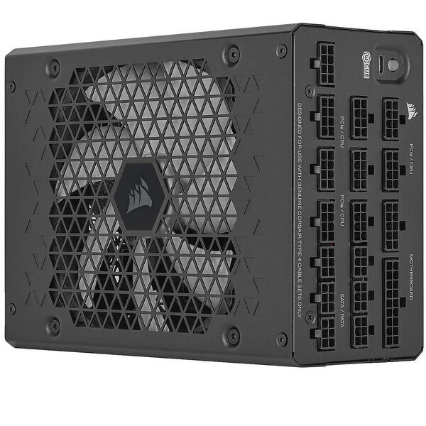 Sursa Corsair HX1500i C20 Version, 80+ Platinum, 1500W, Full Modulara, ATX 3.1, Negru