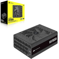 Sursa Corsair HX1500i C20 Version, 80+ Platinum, 1500W, Full Modulara, ATX 3.1, Negru