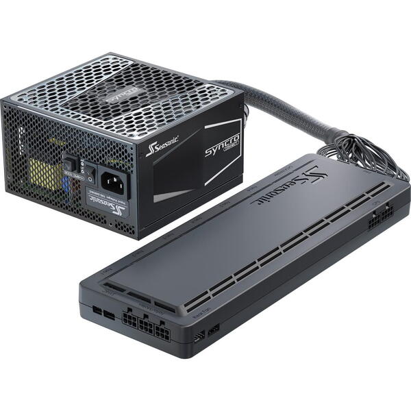 Sursa Seasonic SYNCRO Connect DPC-850, 80+ Platinum, 850W, Full Modulara, Negru