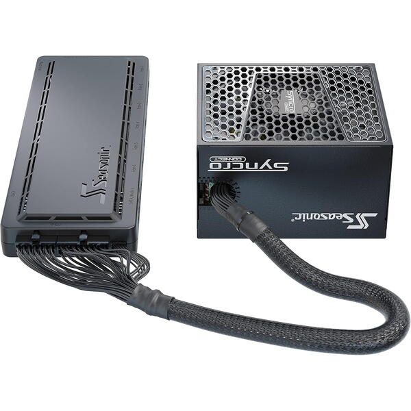 Sursa Seasonic SYNCRO Connect DPC-850, 80+ Platinum, 850W, Full Modulara, Negru
