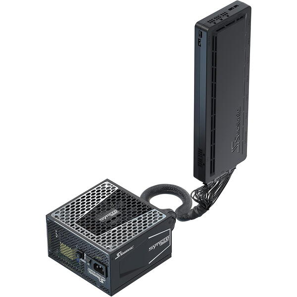 Sursa Seasonic SYNCRO Connect DPC-850, 80+ Platinum, 850W, Full Modulara, Negru