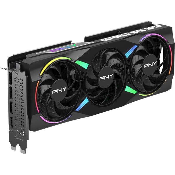 Placa video PNY GeForce RTX 5070 ARGB EPIC-X OC Triple Fan 12GB GDDR7 192 Bit DLSS 4.0