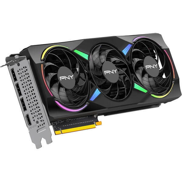 Placa video PNY GeForce RTX 5070 ARGB EPIC-X OC Triple Fan 12GB GDDR7 192 Bit DLSS 4.0