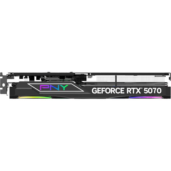 Placa video PNY GeForce RTX 5070 ARGB EPIC-X OC Triple Fan 12GB GDDR7 192 Bit DLSS 4.0