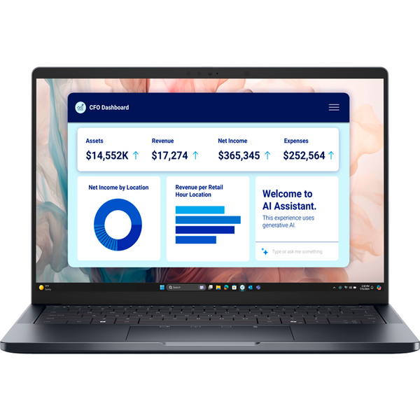 Laptop Dell Pro 14 Premium PA14250, 14 inch FHD, Intel Core Ultra 7 268V, 32GB DDR5, 1TB SSD, Intel Arc Graphics 140V, Win 11 Pro, 3Yr ProSupport