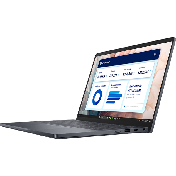 Laptop Dell Pro 14 Premium PA14250, 14 inch FHD, Intel Core Ultra 7 268V, 32GB DDR5, 1TB SSD, Intel Arc Graphics 140V, Win 11 Pro, 3Yr ProSupport
