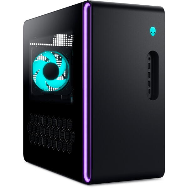 Sistem Brand Dell Alienware Aurora ACT1250, Intel Core Ultra 9 285K 3.7GHz, 64GB RAM, 4TB SSD, GeForce RTX 5080 16GB, Windows 11 Pro