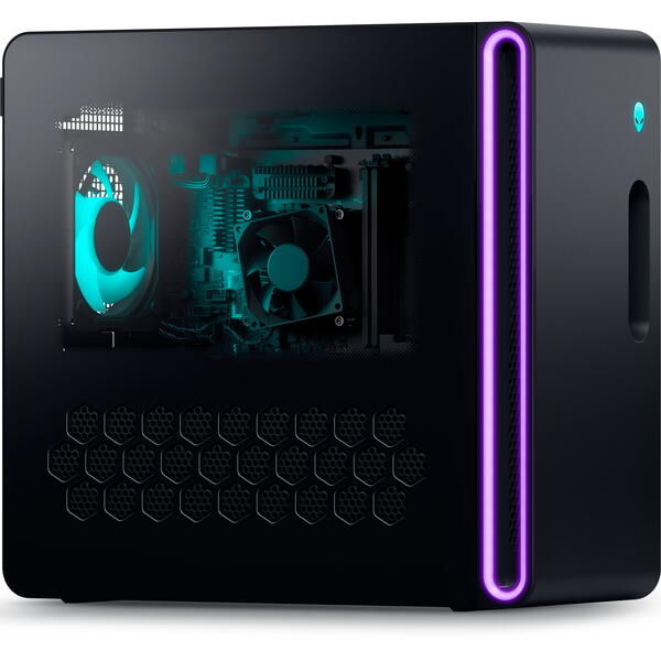 Sistem Brand Dell Alienware Aurora ACT1250, Intel Core Ultra 9 285K 3.7GHz, 64GB RAM, 4TB SSD, GeForce RTX 5080 16GB, Windows 11 Pro