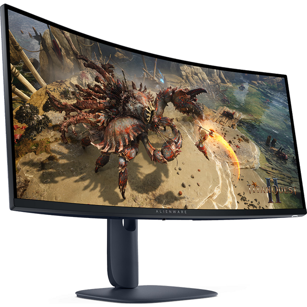 Monitor Gaming Dell Alienware AW3425DWM 34 inch UWQHD VA 1 ms 180 Hz HDR Curbat  Negru