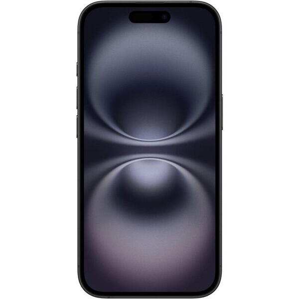Smartphone Apple iPhone 16, 6.1 inch, 128GB, 8GB RAM, 5G, Black
