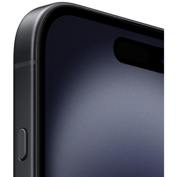 Smartphone Apple iPhone 16, 6.1 inch, 128GB, 8GB RAM, 5G, Black