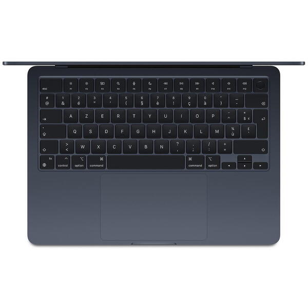 Laptop MacBook Air 13 with Liquid Retina, 13.6 inch Apple M4 chip (10-core CPU), 16GB, 512GB SSD, Apple M4 10-core GPU, macOS, Midnight, INT keyboard, 2024