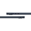 Laptop MacBook Air 15 with Liquid Retina, 15.3 inch Apple M4 chip (10-core CPU), 16GB, 256GB SSD, Apple M4 10-core GPU, macOS, Midnight, INT keyboard, 2025