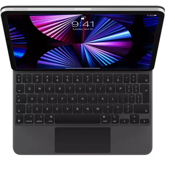 Tastatura tableta Apple pentru iPad Pro 11-inch (3rd) si iPad Air (4th) International English Black