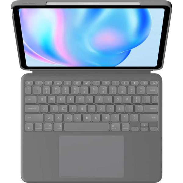 Tastatura tableta Logitech Combo Touch pentru iPad Air 13 inch M2 Oxford Grey
