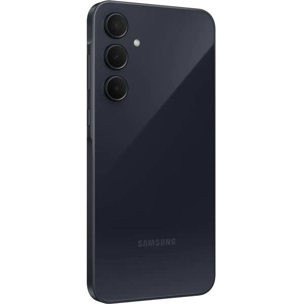 Smartphone Samsung Galaxy A35, 6.6 inch, 128GB, 6GB RAM, Dual SIM, 5G, 4-Camere, Awesome Navy