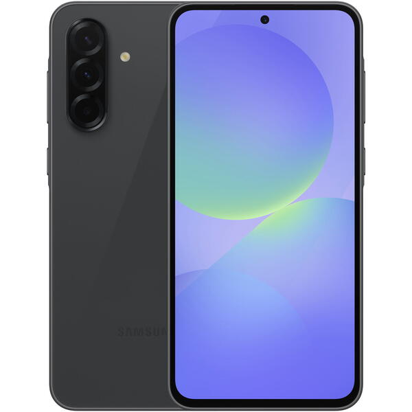 Smartphone Samsung Galaxy A36, 6.7 inch, 256GB, 8GB RAM, Dual SIM, 5G, 4-Camere, Awesome Black