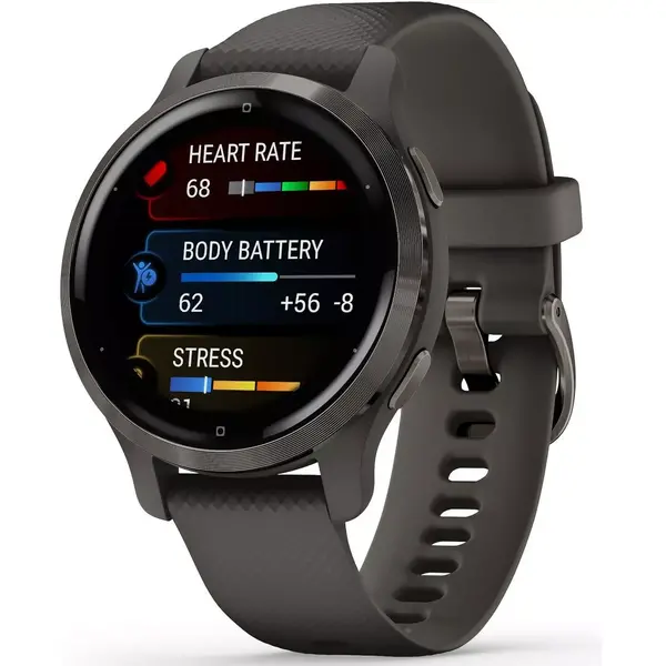 SmartWatch Garmin Venu 2S 1.1 inch, GPS Wi-Fi Grey