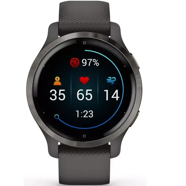 SmartWatch Garmin Venu 2S 1.1 inch, GPS Wi-Fi Grey