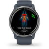 SmartWatch Garmin Venu 2 1.3 inch, Silver, Granite Blue