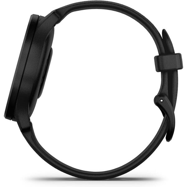 SmartWatch Garmin Vívomove Sport, 1.5 inch, Curea Silicon, Black