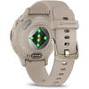 SmartWatch Garmin Venu 3S, 1.2 inch GPS, Wi-Fi, curea silicon, French Gray/Soft Gold