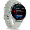 SmartWatch Garmin Venu 3S, 1.2 inch, GPS, Wi-Fi, curea silicon, Grey/Slate