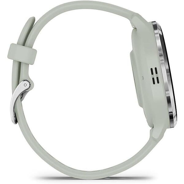 SmartWatch Garmin Venu 3S, 1.2 inch, GPS, Wi-Fi, curea silicon, Grey/Slate