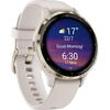 SmartWatch Garmin Venu 3S, 1.2 inch GPS, Wi-Fi, curea silicon, Ivory/Soft Gold