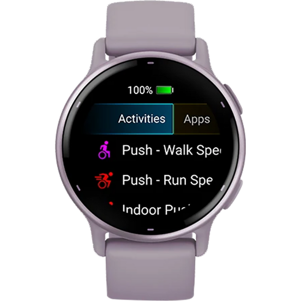 SmartWatch Garmin Vivoactive 5, 1.2 inch, Curea Silicon, Orchid