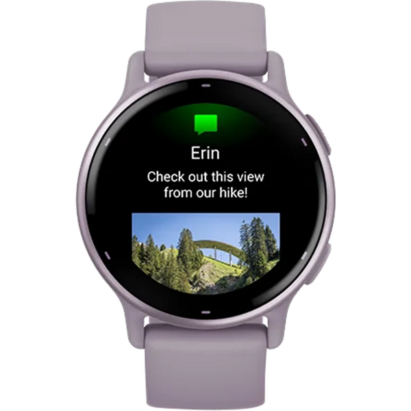 SmartWatch Garmin Vivoactive 5, 1.2 inch, Curea Silicon, Orchid