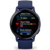 SmartWatch Garmin Vivoactive 5, 1.2 inch, Curea Silicon, Metallic Navy