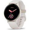 SmartWatch Garmin Vivoactive 5, 1.2 inch, Curea Silicon, Ivory-Cream Gold