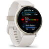 SmartWatch Garmin Vivoactive 5, 1.2 inch, Curea Silicon, Ivory-Cream Gold
