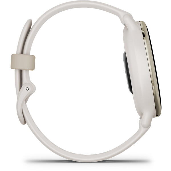 SmartWatch Garmin Vivoactive 5, 1.2 inch, Curea Silicon, Ivory-Cream Gold