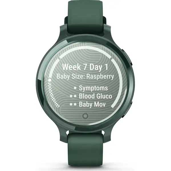 SmartWatch Garmin Lily 2 Active, 0.84 inch, Curea Silicon, Jasper Green