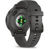 SmartWatch Garmin Venu 3S, 1.2 inch, Curea silicon, Black Sesame-Slate