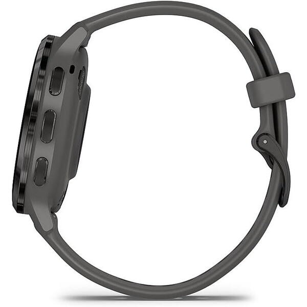 SmartWatch Garmin Venu 3S, 1.2 inch, Curea silicon, Black Sesame-Slate