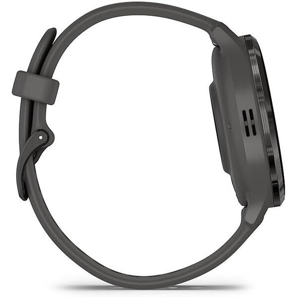 SmartWatch Garmin Venu 3S, 1.2 inch, Curea silicon, Black Sesame-Slate
