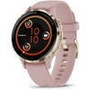 SmartWatch Garmin Venu 3S, 1.2 inch, Curea silicon, Pink Dawn/Soft Gold