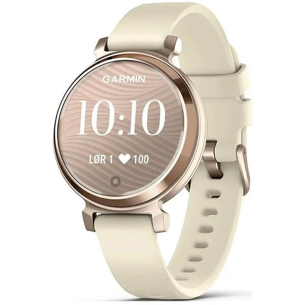 SmartWatch Garmin Lily 2, 0.84 inch, Curea Silicon, Cream Gold/Coconut