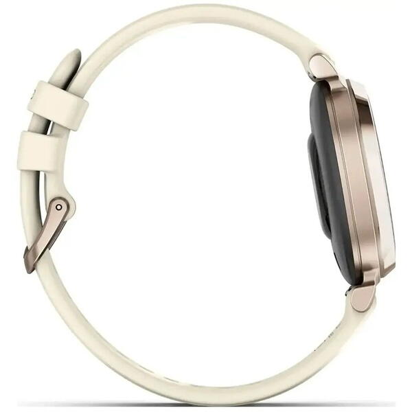 SmartWatch Garmin Lily 2, 0.84 inch, Curea Silicon, Cream Gold/Coconut