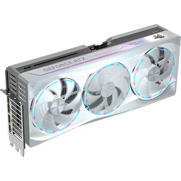 Placa video Gigabyte AORUS GeForce RTX 5090 MASTER ICE 32GB GDDR7 512 Bit DLSS 4.0